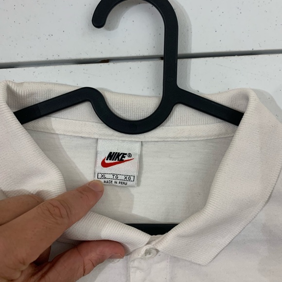 90s Nike White Golf Shirt Vintage - Picture 5 of 5